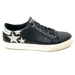 Arizona Jean Co Felice Casual Sneakers Shoes Black & Silver Size 9